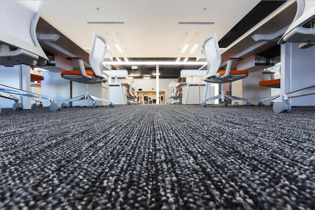 Inset image representing Commercial Carpet Cleaning